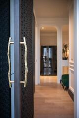 Stylish entrance with modern design