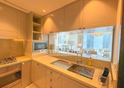 Serviced Apartment  Vacant   Burj View