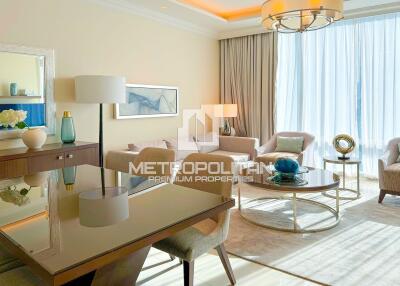 Serviced Apartment  Vacant   Burj View