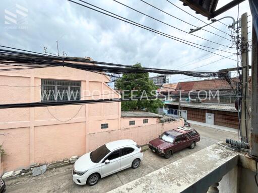 View from property showing street and buildings