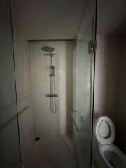 Bathroom with shower and toilet