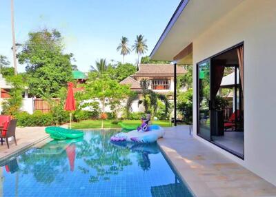 3-Bedroom Pool Villa with Adjacent Office Building