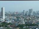 City view from balcony