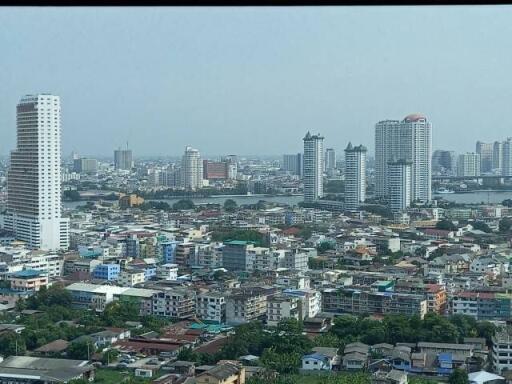 City view from balcony