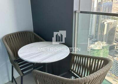 1BR Serviced Furnished High Floor Private Beach