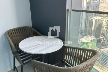 1BR Serviced Furnished High Floor Private Beach