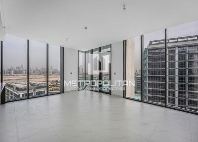 Vacant  Burj Khalifa and Lagoon View  2BR + Maid