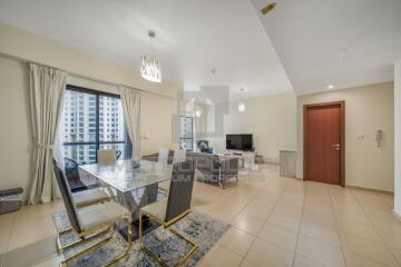 Fully Furnished  High floor  Ready to Move In