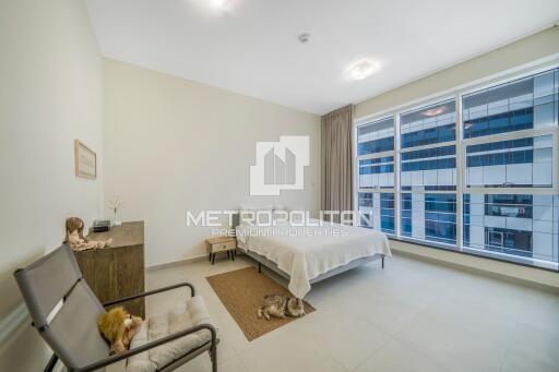 High Floor Furnished Marina and Golf Course View