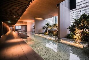 Indoor swimming pool in a luxury building