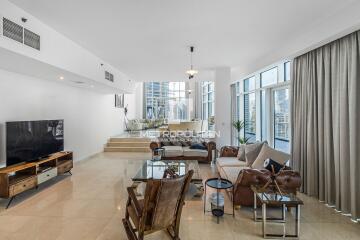 Exquisite Penthouse  Canal View  High Floor