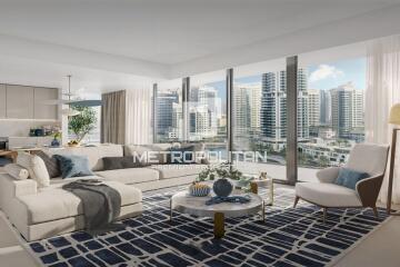 Full Marina View  High Floor  Corner Unit