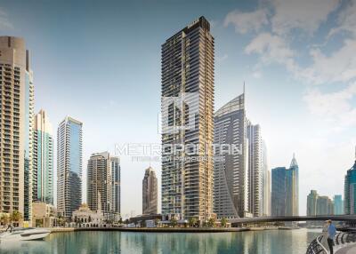 Full Marina View  High Floor  Corner Unit