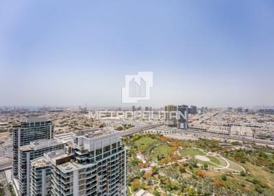 Fully Upgraded  High Floor  Dubai Frame View