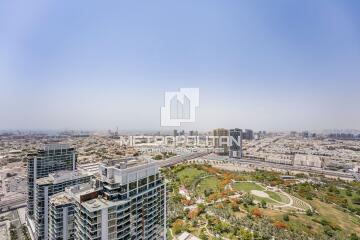 Fully Upgraded  High Floor  Dubai Frame View