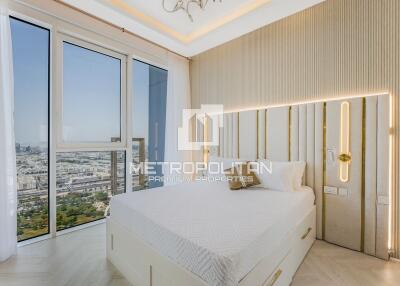 Fully Upgraded  High Floor  Dubai Frame View