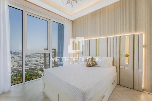 Fully Upgraded  High Floor  Dubai Frame View