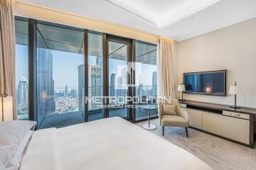 3BR Duplex  Burj Khalifa View I Vacant