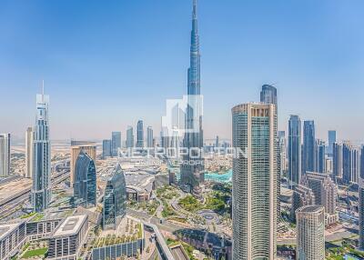 3BR Duplex  Burj Khalifa View I Vacant