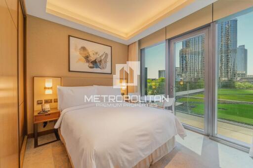 Burj Khalifa View Fully Furnished  Brand new