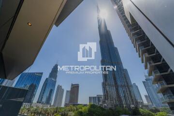 Burj Khalifa View Fully Furnished  Brand new