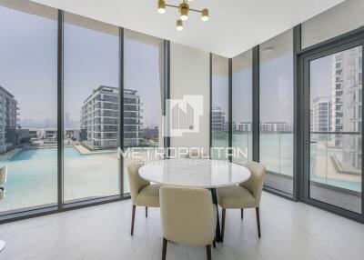 Furnished   Burj Khalifa and Lagoon View  Corner