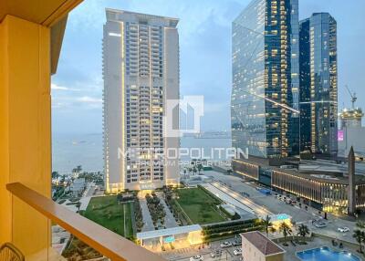 High End Furnished  Vacant 2BR  Sea View