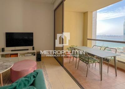 High End Furnished  Vacant 2BR  Sea View