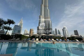 Burj Khalifa view  Luxury  Vacant  Call Now