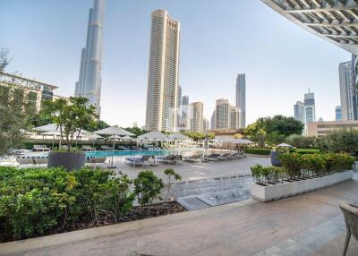 Stunning Burj Khalifa View  Serviced Apartment