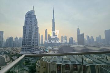 Burj Khalifa and Fountain View  Vacant  Study