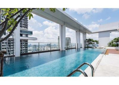 For Sale with Tenant: Rhythm Sathorn Narathiwas - High Rise Condominium - BTS Chong Nonsi