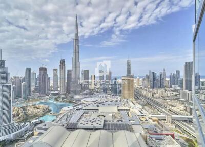 Burj Khalifa Facing  All Inclusive  Vacant Apt