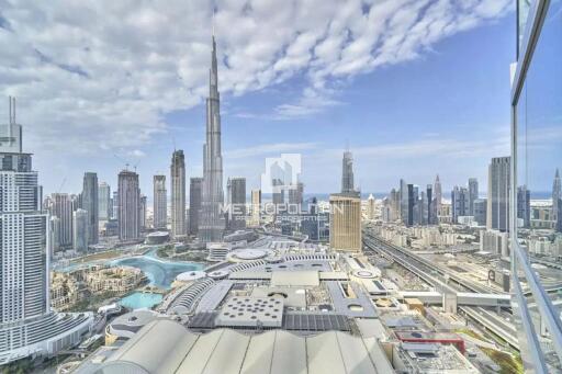 Burj Khalifa Facing  All Inclusive  Vacant Apt