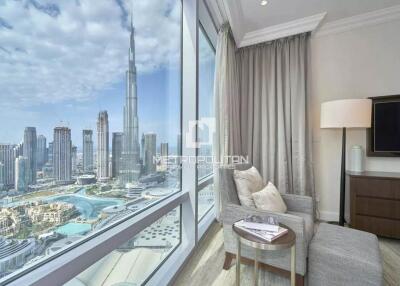 Burj Khalifa Facing  All Inclusive  Vacant Apt