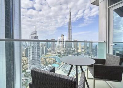 Burj Khalifa Facing  All Inclusive  Vacant Apt