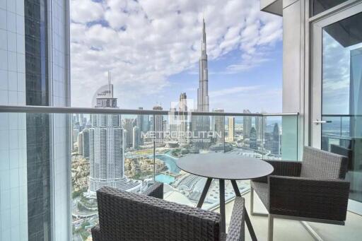 Burj Khalifa Facing  All Inclusive  Vacant Apt