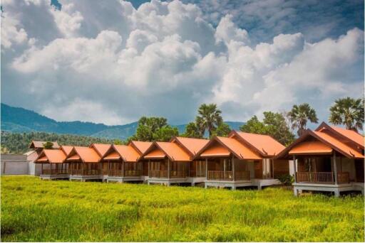 Huge 15 Rai Resort 56 Bungalows in Mae Nam 250M