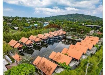 Huge 15 Rai Resort 56 Bungalows in Mae Nam 250M