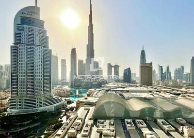 Burj Khalifa View  Front - facing  All Inclusive