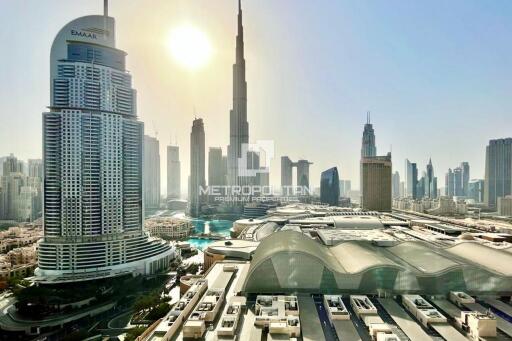 Burj Khalifa View  Front - facing  All Inclusive