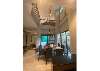 For Sale 4-Story Corner Unit Townhouse with Stunning Views and Private Compound at Sukhumvit 49