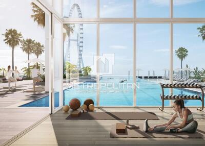 JBR and Sea View  Great  Investment  Elegant 1BR