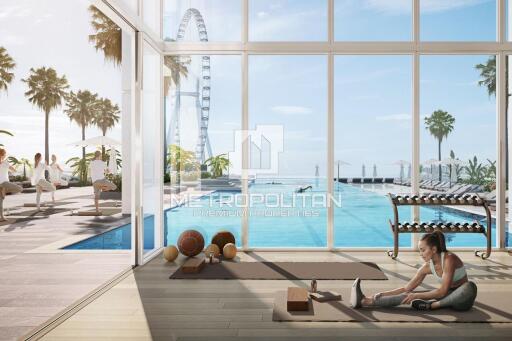 JBR and Sea View  Great  Investment  Elegant 1BR