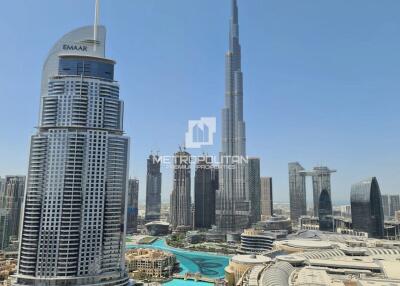 Ready to Move In  Burj Khalifa and Fountain View