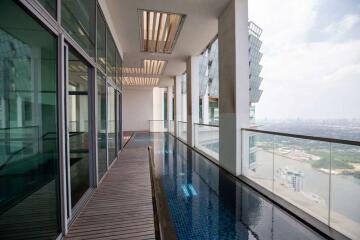 Luxury penthouse with private pool for stunning living experience.