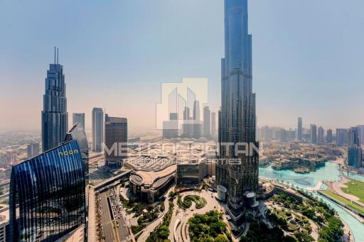 Vacant  Full Burj and Fountain  High Floor