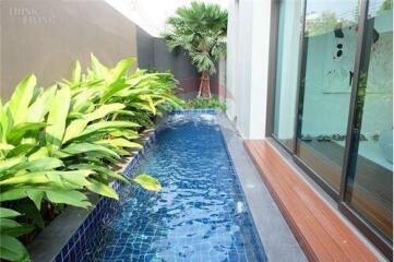 for rent,brand new pool villa,3bed,in Sukhumvit 63,BTS Ekamai.