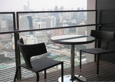 For Sale -  The Met 3 Beds,High floor - City View -  BTS Chong Nonsi