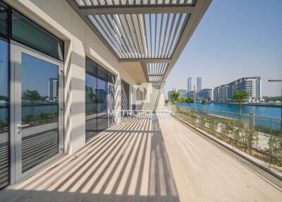 Spacious  Canal Facing  Private Terrace